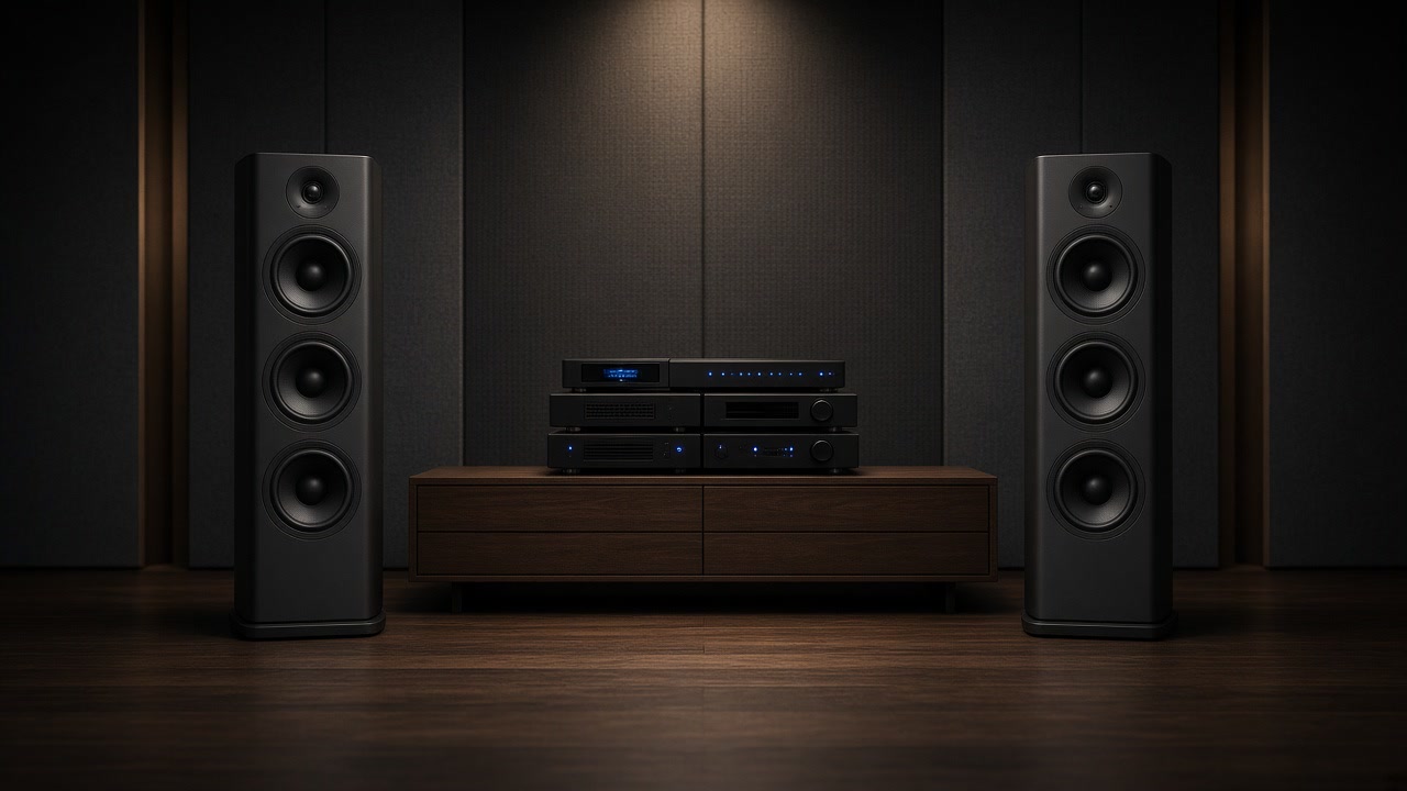 Hi-fi listening session for a meaningful demo day